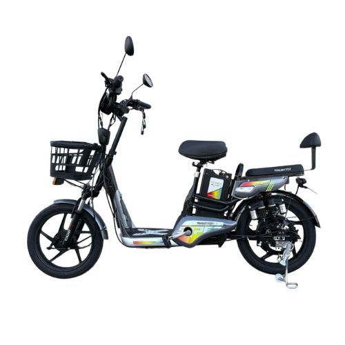 BICICLETA ELECTRICA PALETA PLATEADA